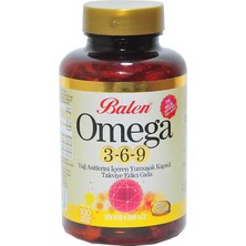 Omega 3-6-9 1585 Mg x 100 Yumuşak Kapsül