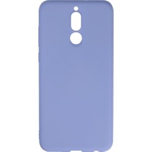 Mate 10 Lite Kılıf Nano Içi Kadife Silikon - Lila