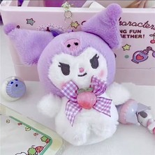 Sheker Home Kuromi Büyük Boy Peluş Anahtarlık ve Çanta Süsü
