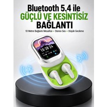 Zemira Home Kayar Kapaklı Şarj Kutusu ve Dokunmatik Ekranlı Bluetooth Stereo Kulaklık