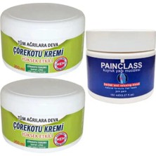 Süper Çörek Otu Kremi Xl Boy 2X200 ml +150 ml Kuyruk Yağı Kremi Painclass