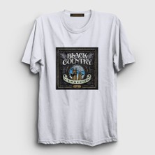 Presmono Unisex Beyaz Black Country Communion 2 T-Shirt