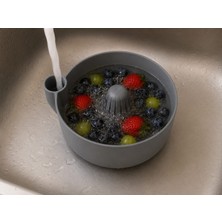 3D Baskı Meyve Yıkama Süzgeci - Musluk Altı Pratik Sebze ve Meyve Yıkama Kabı
