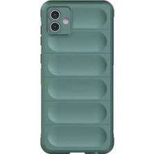 Galaxy A06 Kılıf Optimum Silikon - Koyu Yeşil
