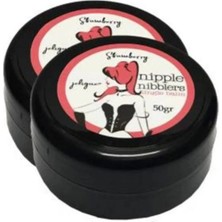 Süper Hintohu Nipple Nibblers Tingle Balm Strawberry Flavored 50ML Çilekli Göğüs Bakım Kremi 2 Adet