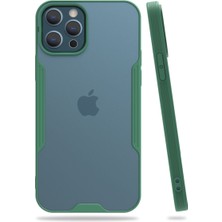 iPhone 12 Pro Max Kılıf Platin Silikon - Yeşil