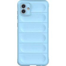 Galaxy A05 Kılıf Optimum Silikon - Sky Blue
