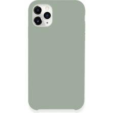 iPhone 11 Pro Max Kılıf Lansman Legant Silikon - Açık Gri
