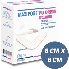 Pu Dress | Şeffaf Film Ped 8 cm x 6cm Steril