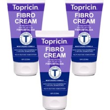 Topricin Fibro  Etkili Rahatlatıcı Bakım Kremi 50 ml 3 Adet