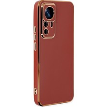 Mi 12T Pro Kılıf Volet Silikon - Kırmızı