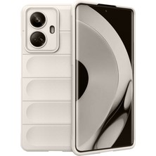 Realme 10 Pro 5g Kılıf Optimum Silikon - Krem
