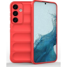 Galaxy S24 Kılıf Optimum Silikon - Kırmızı