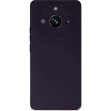 Realme 11 Pro Kılıf Nano Içi Kadife Silikon - Mor