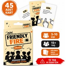LUXMON Friendly Fire Brutal Mini Eğlenceli Kart Oyunu