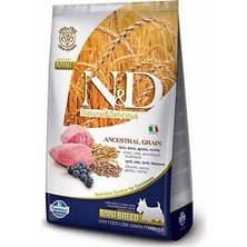 Bezos N&d Ancestral Grain Kuzulu Yaban Mersinli Küçük Irk Düşük Tahıllı Yetişkin Köpek Maması 7 kg