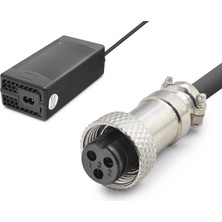 Pazarcan Adaptör Scooter Ü 29.4V 5A 147W (3 Pin 9 Mm) Siyah
