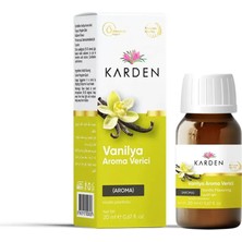 Karden Vanilya Aroma Verici 20 Ml(Yeni Ambalaj)