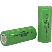 Pazarcan Pil 1.2V 2000 Mah 4/5A Ni Mh Şarjlı (Başsız / Flat Head)