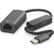 Pazarcan Adaptör USB 2.0 Ethernet 10/100 Mbps Pd Güç Destekli Siyah L118
