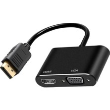 Pazarcan Çevirici Dp To Hdmı+Vga