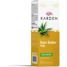 Karden Aloavera ( Sarı Sabır ) Yağı 20 ml