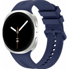Sneezy Samsung Galaxy Watch 8 44MM 40MM Ile Uyumlu Oluklu Silikon Kordon Ayarlanabilir Spor Saat Kayışı