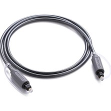 Ugreen Optik Toslink Dijital Ses Kablosu, Lg/samsung Tv, Sky Q, Virgin Box, Ps4, Xbox, Sound Bar, Ev Sinema Sistemi, Av Alıcısı, Hoparlör Için Spdıf Fiber Optik Hi-Fi Kablosu (3 Feet / 1 Metre)