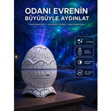 Fırsatkolik Gece Lambası Yumurta Işık Speaker Yeni Nesil Dinozor Yumurtası Görünümlü