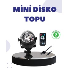 Fırsatkolik Mey Ithalat® Ses Duyarlı Mini Disko Küre Lamba