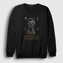 Presmono Unisex Siyah Poster Godspeed You Black Emperor Sweatshirt