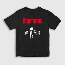 Presmono  Çocuk Siyah Gang Sopranos T-Shirt