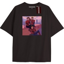 Tarzsokak Spider-Man Gazete Baskı Model No Way Home Tshirt