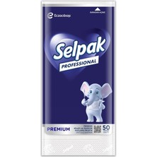 Uravas Store Selpak Professional Garkat Peçete, 40X40, Beyaz