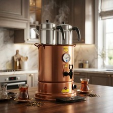 Remta 2 Demlikli Elite Çay Makinesi 20 Lt