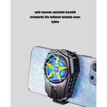 Decostyle Taşınabilir Şarjlı Telefon Soğutucu – Sessiz Fan Motoru ile Yüksek Performans Koruma
