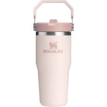 Stanley The Iceflow Flip Straw Pipetli Termos Bardak 0.41 Lt / Rose Quartz