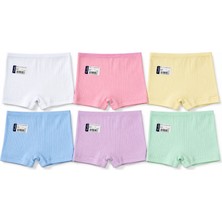 Tutku Kız Pandora Şort Boxer 6 Lı  Set