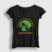 Presmono Kadın Siyah Banana King Gizzard And The Lizard Wizard T-Shirt