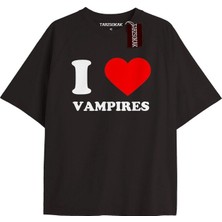 Tarzsokak Y2K Twilight Team I Love My Boyfriend Tshirt Kod-Edward
