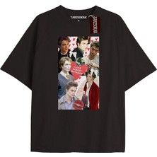 Tarzsokak Y2K Twilight Team I Love My Boyfriend Tshirt Kod-Edward