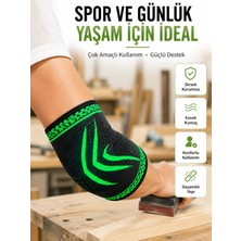 Uslucan Alışveriş Dirsek Destekliği Kompresyonlu Elastik Spor Dirsek Koruyucu Günlük Kullanım Için