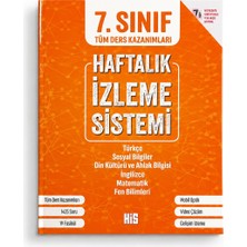7. Sınıf Haftalık Izleme Sistemi Tüm Ders Kazanımları His – 1425 Soru 19 Fasikül Video Çözümlü