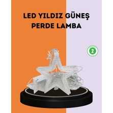 3x3 Metre Yıldız Peri LED Perde Işık Romantik Dekorasyon - 5246-8455