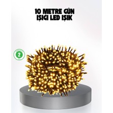 Animasyonlu LED Işıklı 10 Metre Uzaktan Kumandalı Dekoratif Işık - 2573-5557