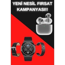Akıllı Saat ve Kulaklık Seti Bildirim Görme Arama Cevaplama Anc Özelliği - 7220-8029