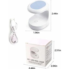 Uslucan Alışveriş Kalıcı Oje Kurutucu Uv LED Teknolojisi Taşınabilir Mini Tırnak Kurutucu