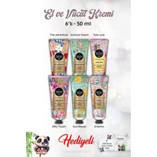 Uravas Store 50 ml El Kremi 6'lı Silky Touch, Pure Love, Summer Dream, The Adventure, Empress, Soul Beauty ve Rosie