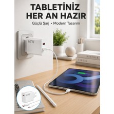 67 Watt Type C Hızlı Şarj Başlık Xiaomi Black Shark Uyumlu Yeni Nesil - 2606-2731