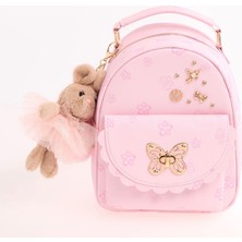 My Balli Store Coquette / Fairycore Tarzı Balerin Tavşanlı Özel Tasarım Çanta 25x20cm